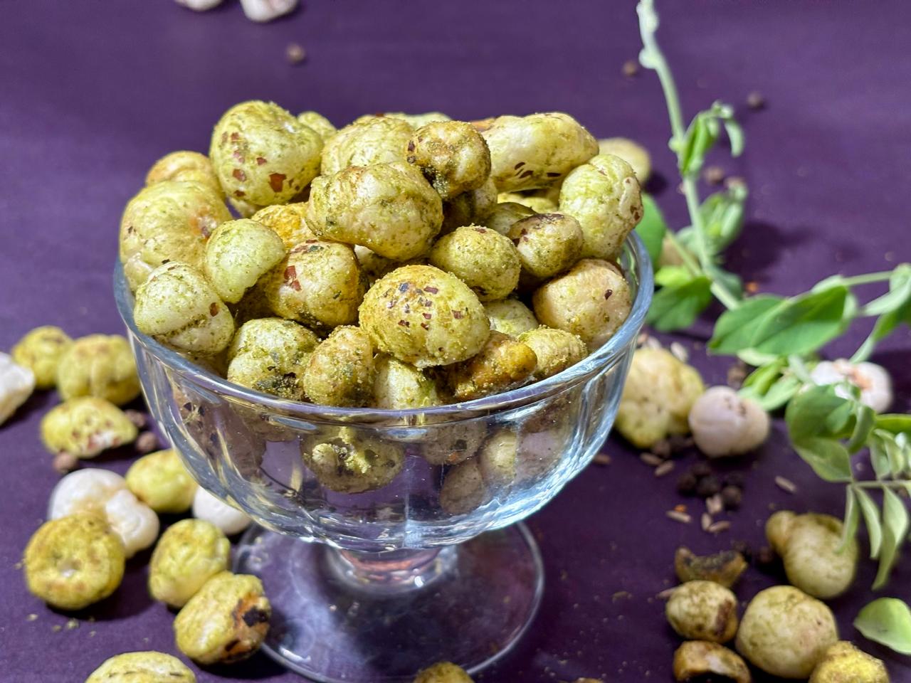 Minty Mastani | Superfood Makhana Snack by SnickNSnacks (55g Jar Pack)